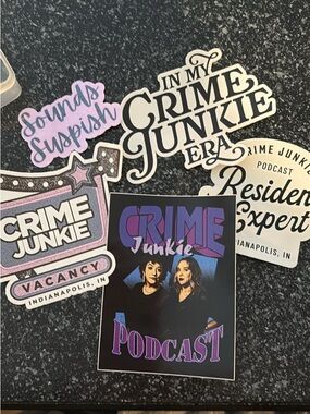 Crime Junkie Sticker Bundle